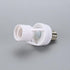 E26 E27 (1) Infrared Motion Sensor Light Socket Screw in Adapter for Automatic Light Control, Easy Install