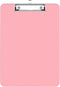 Rimilak Plastic Clipboards, Low Profile Metal Clip, Translucent Clip Board, 12.5 x 9 Inch Letter Size for Office Supply