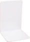 NEXAVKPR Simple Bookends L-Shaped Book Stoppers Desk Bookshelf Holders Shelf End for Library