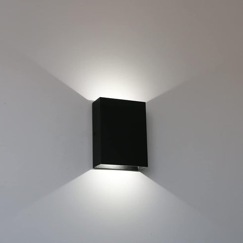 ARCATECH 12W LED Wall Sconce Bright Up and Down Wall Lights for Living Room Aluminum Modern Bedroom Hallway Stairway