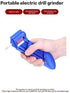 Fdit Drill Bit Sharpener, 12.5mm Corundum Grinding Wheel Portable Grinder for Drill Bits