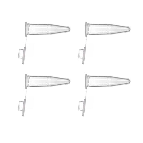 500PCS 1.5ml Microcentrifuge Tube, Snap Plastic Test Tube with Clear Scale for Laboratory