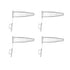 500PCS 1.5ml Microcentrifuge Tube, Snap Plastic Test Tube with Clear Scale for Laboratory