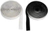 16 Feet Length 0.75 Inch Width Hook and Loop with Strong Self Adhesive Tape Strip - White