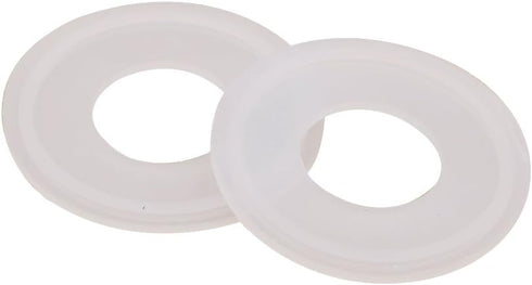 DERNORD Silicone Gasket Tri-Clover O-Ring - 1 Inch (Pack of 2)