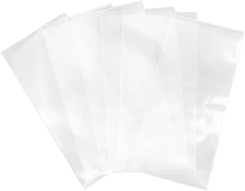 YOLCAR 100 Pack 6.8x3.2 Inches Clear Paper Money Holders, Dollar Bill Sleeves, Currency Collection Sleeves Protector