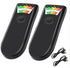 5 Level LED EMF Meter, Rechargeable Portable Handheld Magnetic Field Detector for Ghost Hunting (2 Pack)