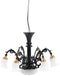Angoily Miniature Chandelier for Dollhouse Tiny House Ceiling Light Pendant Metal Mini