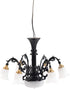 Angoily Miniature Chandelier for Dollhouse Tiny House Ceiling Light Pendant Metal Mini