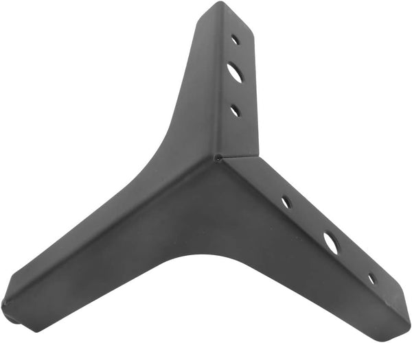 Phefop (13 (1.8mm Iron Electroplated Furniture Cabinet Leg, Stable Triangular Structure with Anti Skid Wear Leg Pads