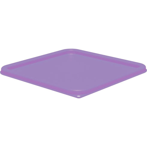 Carlisle FoodService Products Squares Square Food Storage Container Lid with Stackable Design