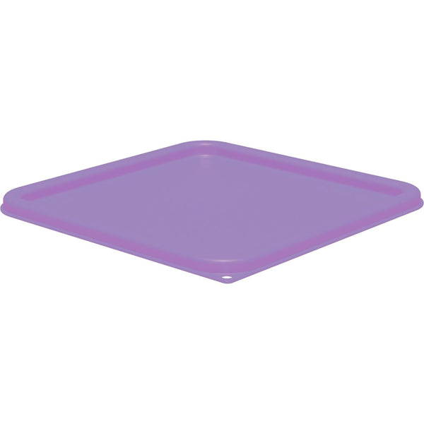 Carlisle FoodService Products Squares Square Food Storage Container Lid with Stackable Design