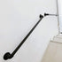 XXSLY 80cm 50cm) Grab Bars Grab Rail handrail Showers and Walls Black Stair Handrail, Multifunction Metal Wrought Iron