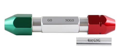 Accusize Industrial Tools Go/No Go Double End Gage Handle, 0.251'' - 0.500'', 3350-0102