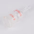 StonyLab Glass Straight Inlet Adapter with 19/22 Female Glass Joint and 8mm ID Hose Connection