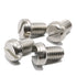 HH FASTENERS M6x12mm Steel,Pack 20 Slotted Cheese Head Machine Screws,Stainless