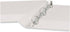 Universal Deluxe Round Ring View Binder, 1/2-Inch Capacity, 8.5 x 11, White
