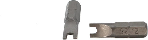 TMAX 50 pc Spanner #12 1 Inch Screwdriver Insert Bits, Durable S2 Steel, with Heavy Duty Storage Container by TMAX