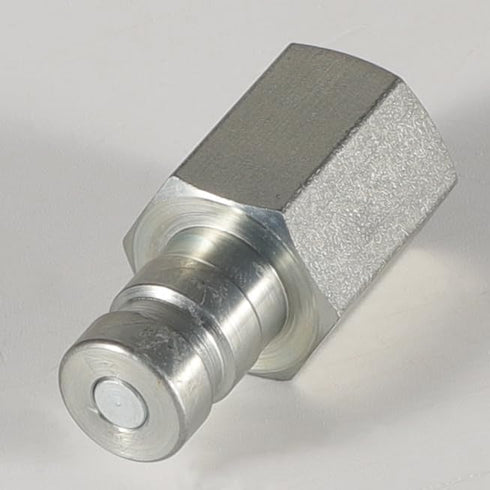 PD342 Series Steel Test Port and Diagnostic Equipment Quick Nipple, 1/8" Body Size, 1.63" Length