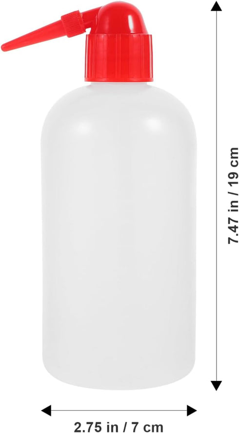 JUMPLAWN 2Pcs Graduated Narrow Mouth Wash Bottle Portable Laboratory Rinse Bottle for Lightweight and for Cleaning