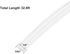 Pneumatic Tubing Pipe 1/8" Tube OD - 32.8 FT Clear Nylon Tubing Air Line Hose for Fluid Transfer