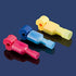 Vrupin 280 PCS T Tap Wire Connectors Kit, Yellow 12-10AWG Waterproof Quick Disconnect Insulated Terminals