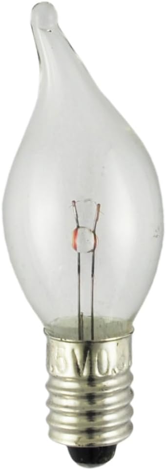 Norman Lamps FT2.5V-300MA-MS - Volts: 2.5V, Watts: 0.75W, Type: Chandelier Flame
