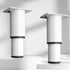 ZongSy 4.72 inch 1000kg 4-Piece Heavy-Duty Hairpin Furniture Leg, Adjustable Height, Suitable for TV Stand, Table Leg