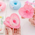 Candy Color Tape Dispenser, Cute Roll Tape Organizer for Desk, Home, Office Supplies, 2Pcs Heart