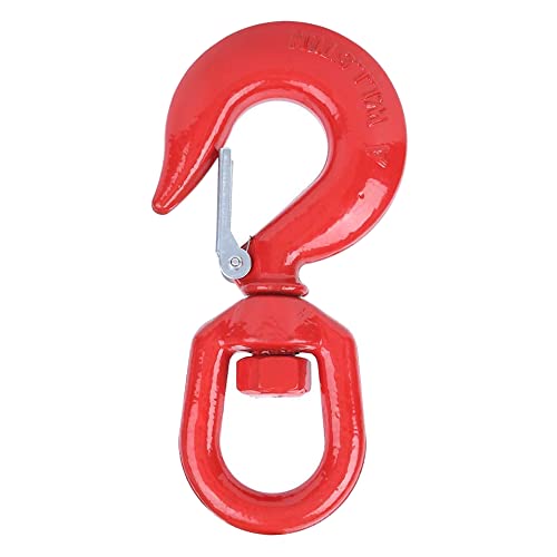 Crane Hook, Swivel Eye Alloy Steel Rigging Lifting Round Hook 5T for Ship Building Industry