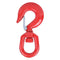 Crane Hook, Swivel Eye Alloy Steel Rigging Lifting Round Hook 5T for Ship Building Industry