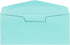 JAM PAPER #10 Business Premium Envelopes - 4 1/8 x 9 1/2 - Aqua Blue - 50/Pack by JAM Paper
