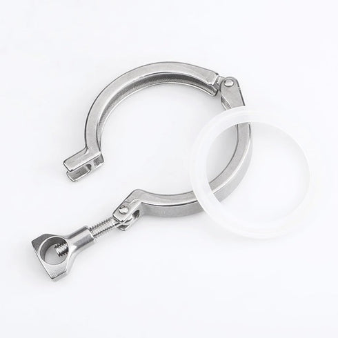 WBNSKUACS 304 Applications(114mmx130) Stainless Steel Tri Clamp Fittings - Sanitary Ferrule for Beer, Dairy, and Food