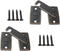 QCAA Solid Brass Shutter Bar/Door Latch, 7/8" x 2-3/32", Classic Bronze, 2