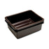 Commercial FG335192BRN 7 1/8 Rubbermaid Products Food Service Bus/Utility Tote Box, gal, Brown