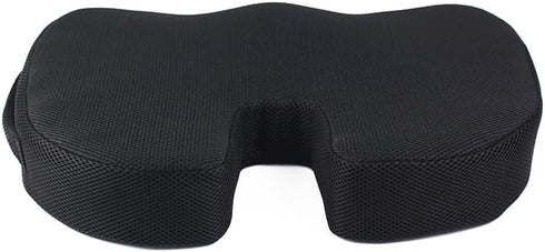 Tailbone, Seat Cushion Orthopedic Memory Foam Non-Slip Coccyx Pillow for Prostate, Sciatica & Lower Back Pain Relief