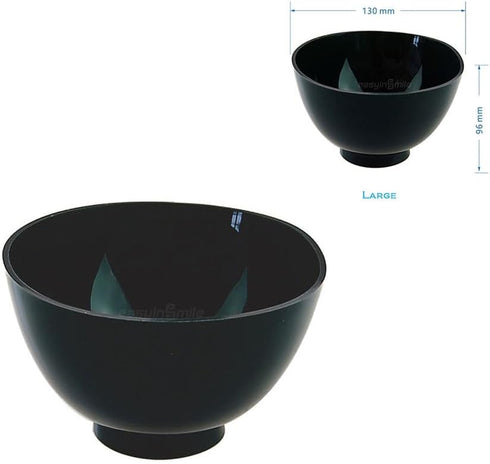 Dental Lab Rubber Impression Mixing Alginate Bowl Flexible Durable Silicone Mixing Bowl for Alginate, Plaster Materials (L) by DENTIMICA