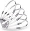LOKMAN 5 Pack 10 Inch Stainless Steel Hose Clamps, Adjustable Worm Gear Duct Clamps for Fuel Line
