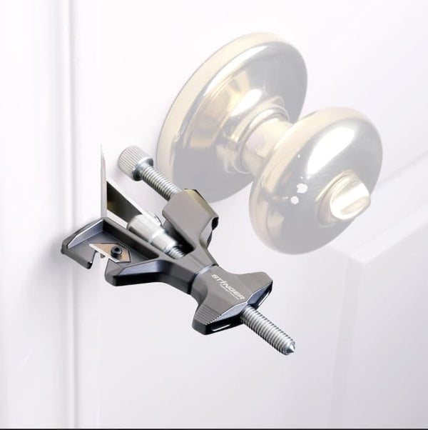 Stinger Metal Portable Door Lock for Travelers Hotel, Apartment, and Home Door