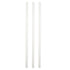 iplusmile 3pcs Lab Glassware Drain Tool, Transparent Stirring Stick, Solid Glass Mixer for Laboratory Equipment