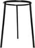 1PC Black Metal Lamp Tripod Stand for Laboratory School Chemistry Education