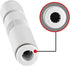 ZU05S Pneumatic Fitting Vacuum Ejector, 6mm Push in One Touch Tube Type