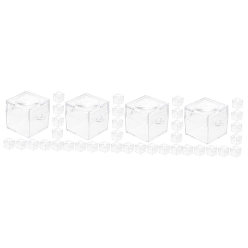 Zerodeko 48pcs Insect Observation Jars Containers for Science Exploration High Transparency Design