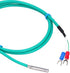 5x30mm K Type Green Thermocouple Waterproof Temperature Probes & Sensors with Soft Cable