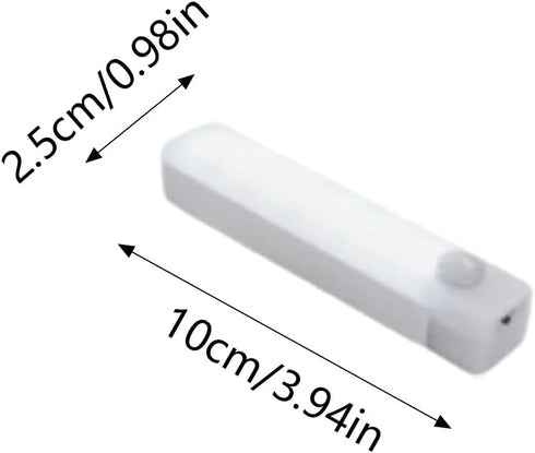 Generic Closet Closets, 3.94") Wireless Motion Sensor Light Indoor, Rechargeable Smart Under Cabinet Motion Sensor