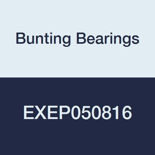 Bunting Bearings EXEP050816 Extra Lubricant with PTFE, Sleeve (Plain) Bearing, Powdered Metal, SAE 841,