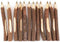SKKSTATIONERY 12 Pcs Real Wooden Ballpoint Pens, Branch Ballpoint Pens, Wood Ballpoint Pen, School Supplies 5" Long, Black Ink.