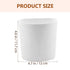 4PCS Kichvoe Hanging Cup Holder for Rolling Cart - Hanging Pen Holders Storage Containers - Rolling Cart Accessories