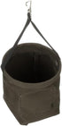 Klein Tools 5143 Canvas Tapered-Bottom Bag - Made of No. 10 Canvas, Two Interior Pockets and Snap Clip