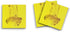 Sticky Notes 12 Pack, Dripping Ink in Motion, 3"x3" 50 Sheets Per Pad, Cute Funny Memo Note Pads